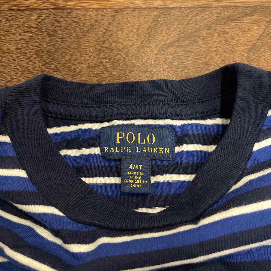 POLO RALPH LAUREN(ポロラルフローレン)のRALPH LAUREN ラルフローレン　長袖Tシャツ　110cm キッズ/ベビー/マタニティのキッズ服男の子用(90cm~)(Tシャツ/カットソー)の商品写真