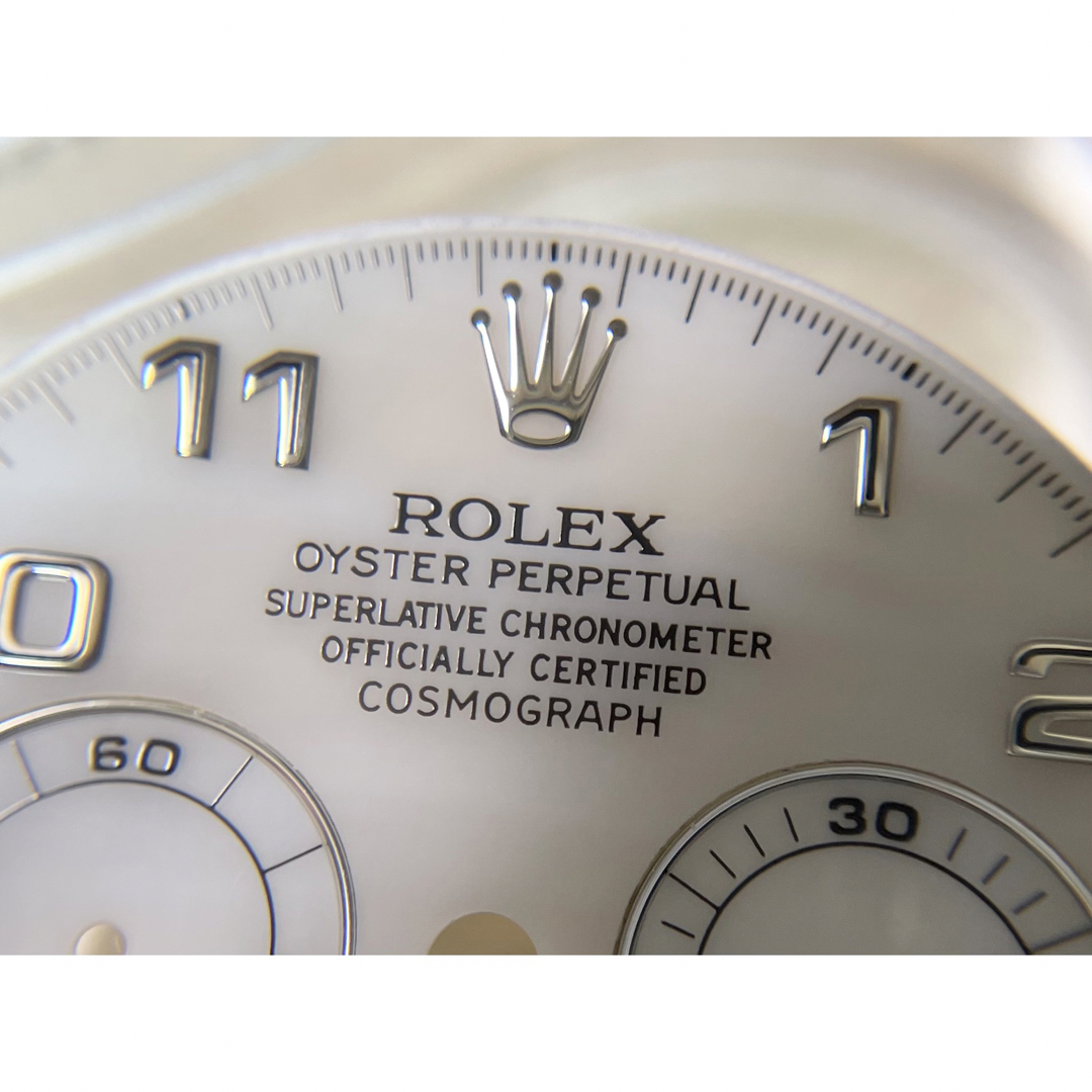 ROLEX(ロレックス)の純正 激レア 超美品 ロレックス デイトナ ピンクシェル文字盤 16519NR メンズの時計(その他)の商品写真