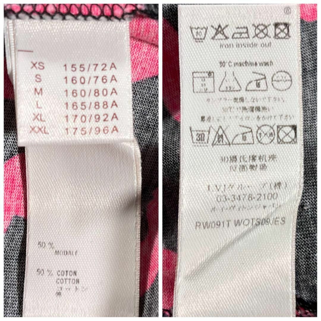 【極美品】LOUIS VUITTON モノグラムグラフィティ半袖Tシャツ ピンク