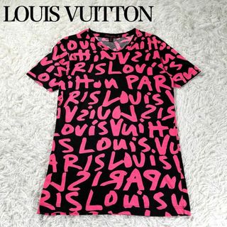 極美品 LOUIS VUITTON モノグラムワッペン チャーム カットソー