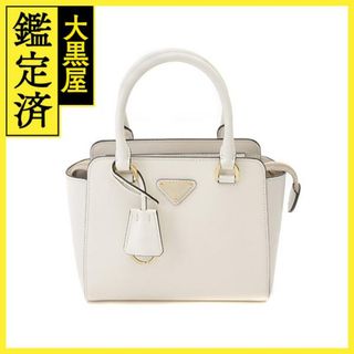 プラダ サフィアーノ ハンドバッグ(レディース)(ホワイト/白色系)の