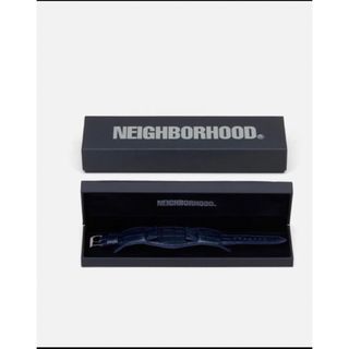 ネイバーフッド(NEIGHBORHOOD)のNEIGHBORHOOD LEATHER EMB WATCH BAND(レザーベルト)