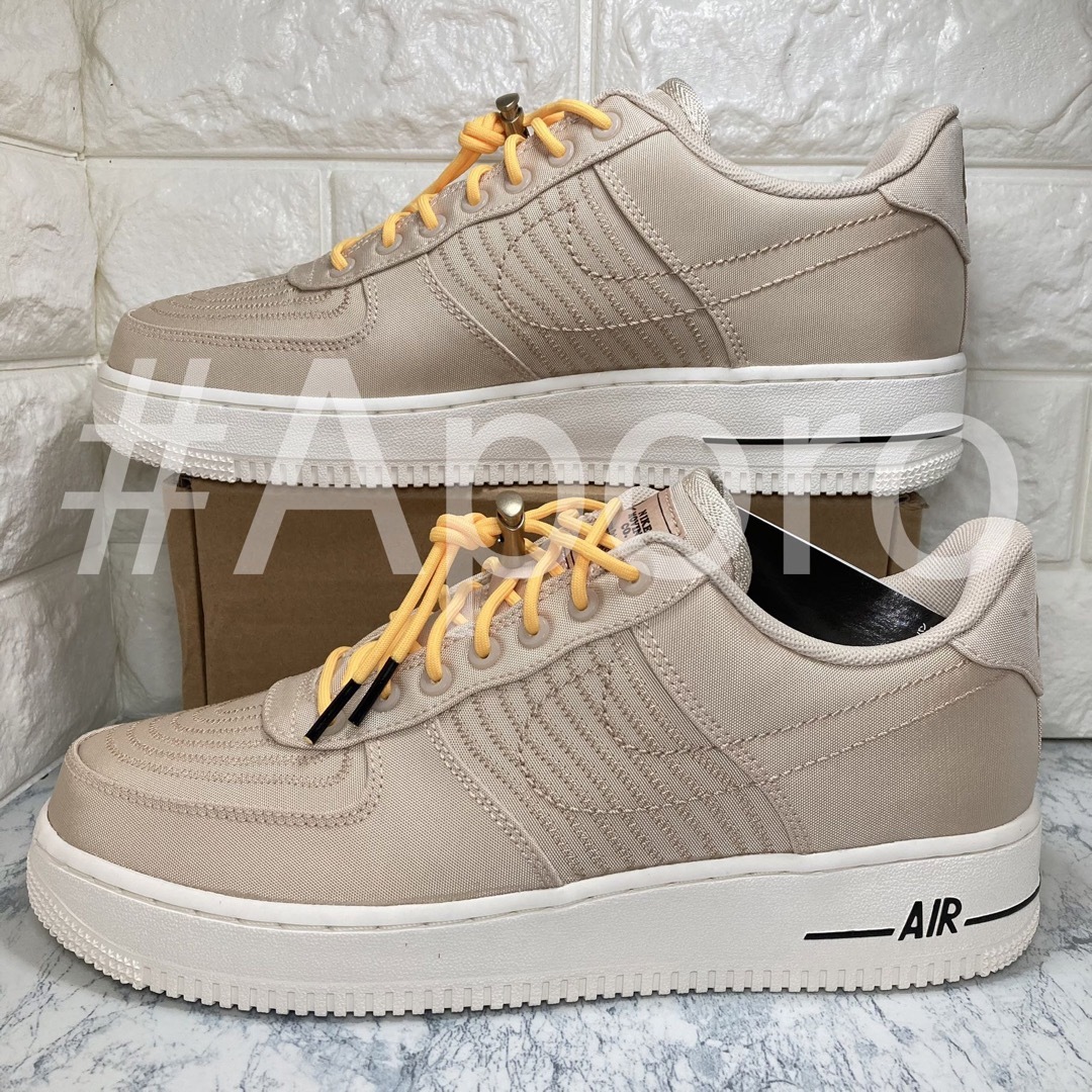 NIKE ナイキ AIR FORCE 1 エアフォース1 ベージュ イエロー27