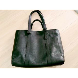 コーチ(COACH)のCOACH　黒　トートバッグ(トートバッグ)