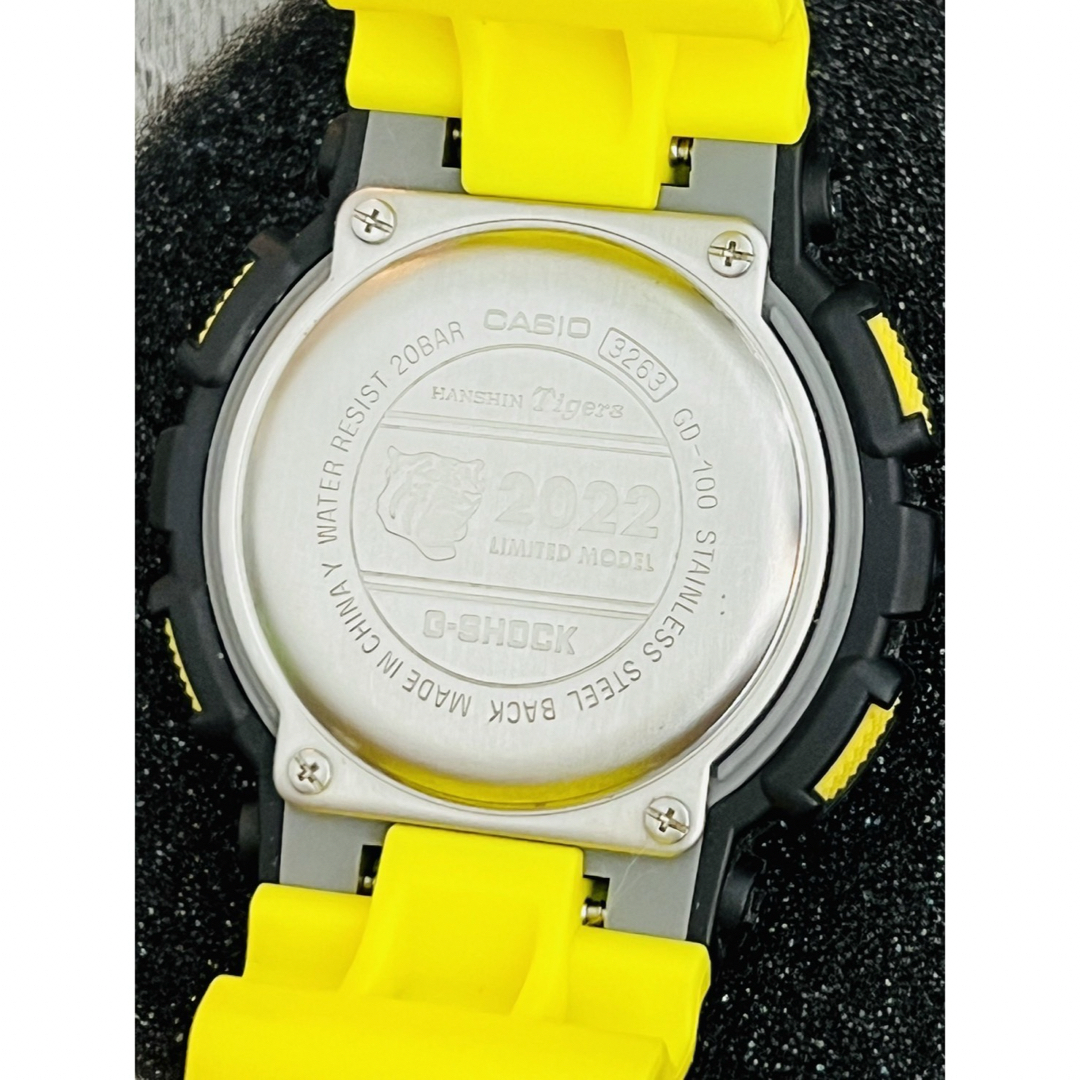 【1000本限定】G-SHOCK×阪神タイガース GD-100HT22-9JR