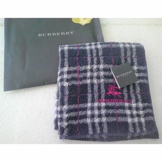 バーバリー(BURBERRY)の★未使用 Burberrys バーバリー ハンドタオル 綿100％ 25×25★(ハンカチ)