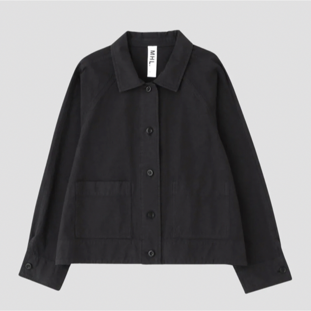 MARGARET HOWELL(マーガレットハウエル)の【値下げ・新品・未使用】MHL UPCYCLING COTTON TWILL レディースのジャケット/アウター(ブルゾン)の商品写真