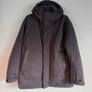 ジルサンダー(Jil Sander)のユニクロ プラスJ ハイブリッドダウン パーカー ジャケット 黒 M ■SM1(ダウンジャケット)