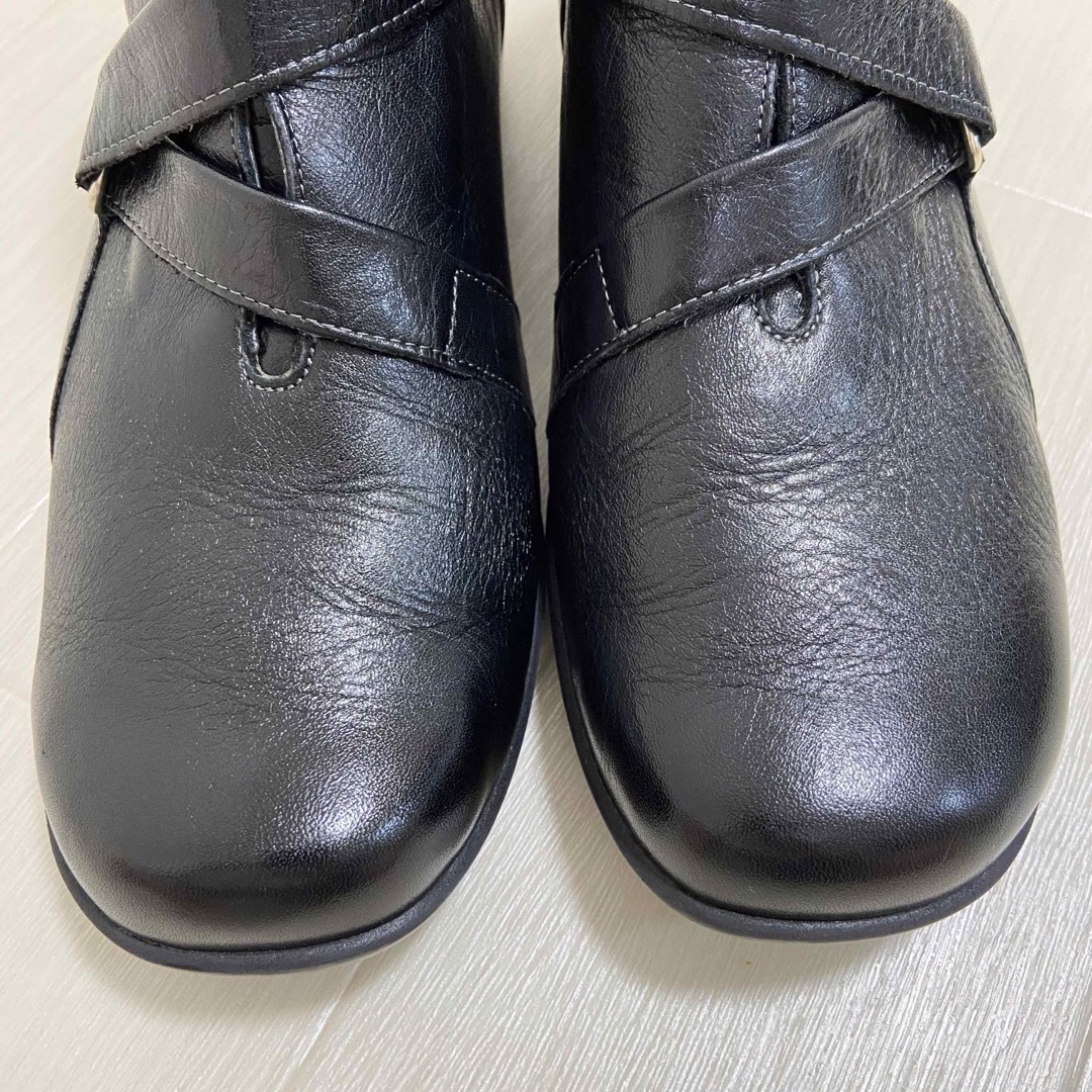 ˚✧ SOLIDUS ドイツ レザーコンフォートシューズ 整形外科靴 25.5