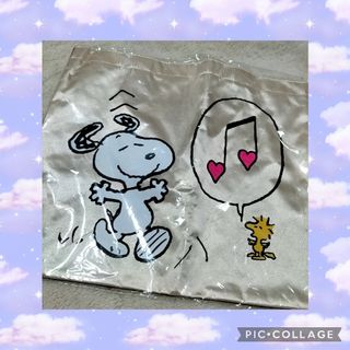 スヌーピー(SNOOPY)の♡ SNOOPY 両面プリントトートバッグ ♡(トートバッグ)