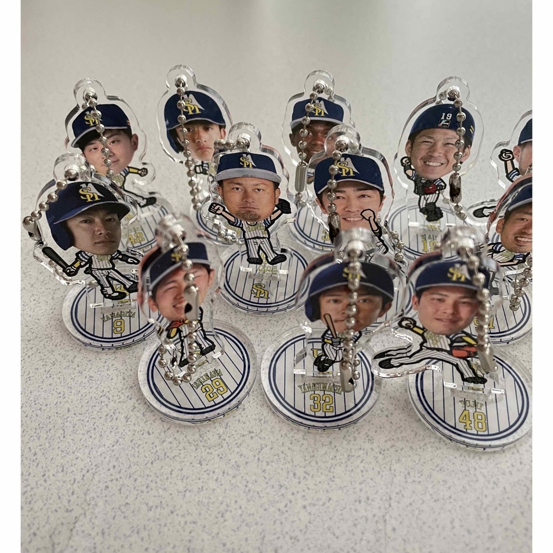 SoftBankHAWKSアクリルスタンドキーホルダー⚾️ スポーツ/アウトドアの野球(記念品/関連グッズ)の商品写真