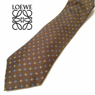 LOEWE - ✨美品✨ ロエベ LOEWE ネクタイ ハイブランド 総柄 ビジネス
