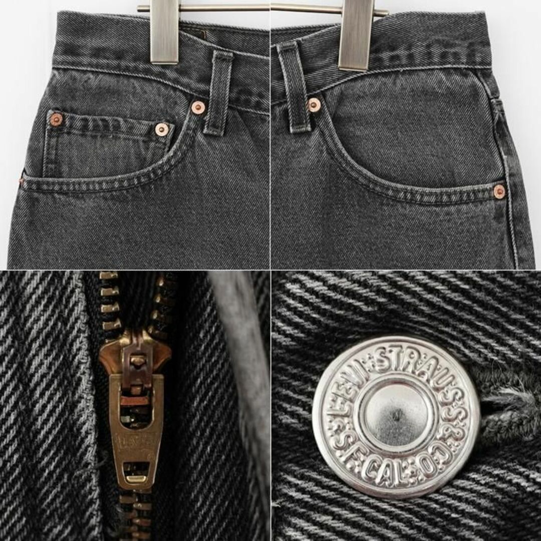 Levi's - W36 Levi's リーバイス550 ブラックデニム 00s バギーパンツ