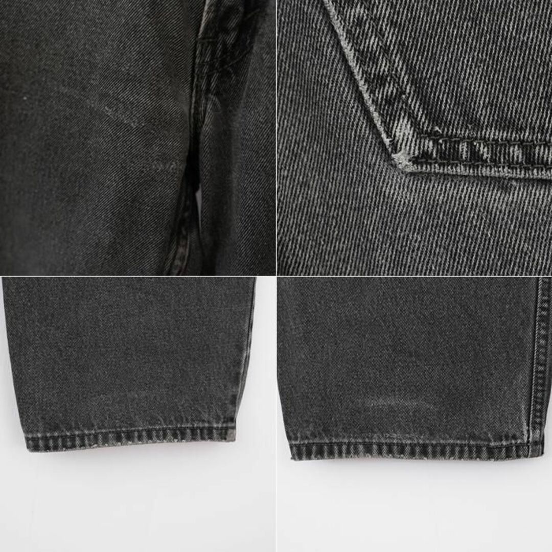 Levi's - W36 Levi's リーバイス550 ブラックデニム 00s バギーパンツ