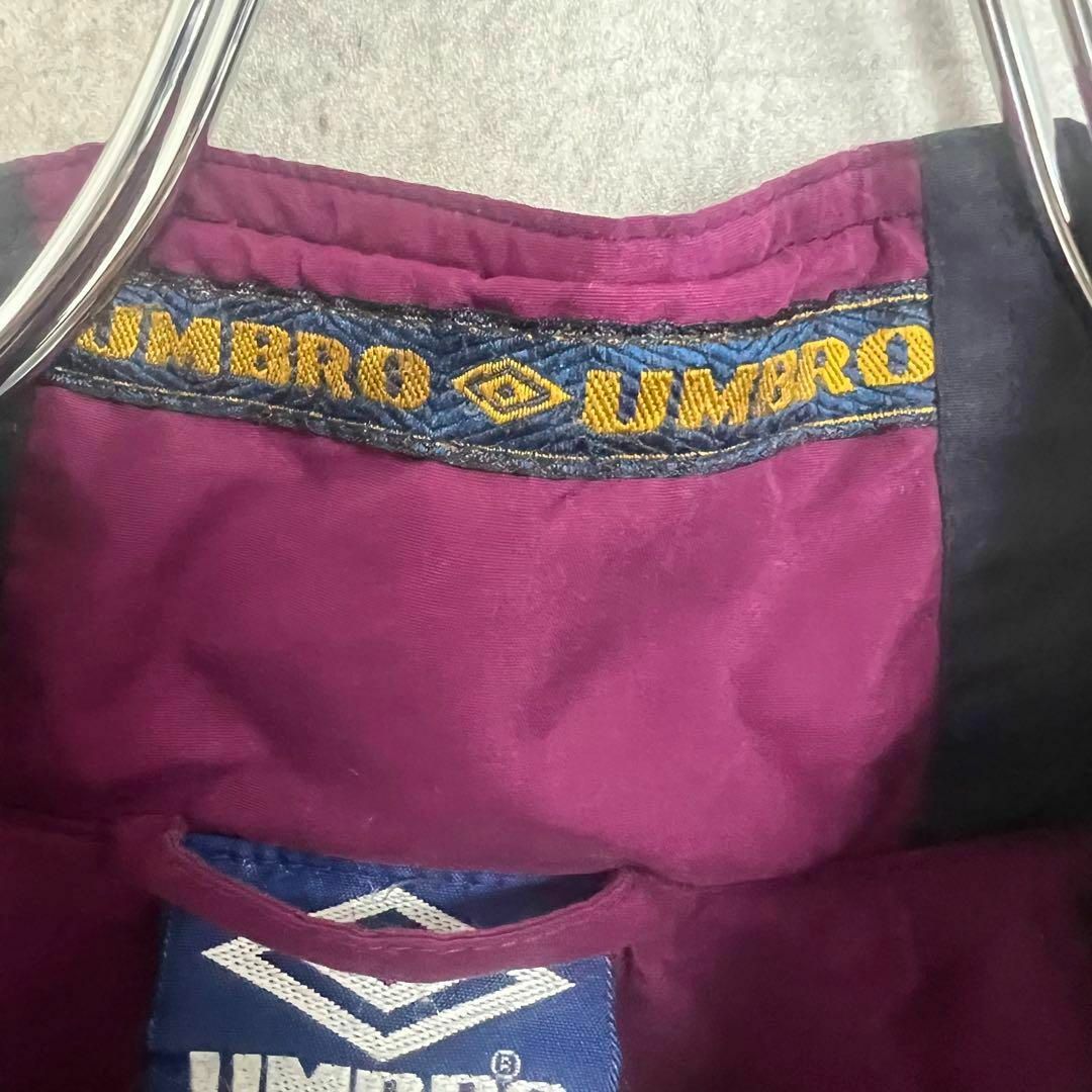 UMBRO(アンブロ)の【90s】UMBRO アンブロ ブルゾン 刺繍ロゴ ナイロンジャケット メンズのジャケット/アウター(ブルゾン)の商品写真