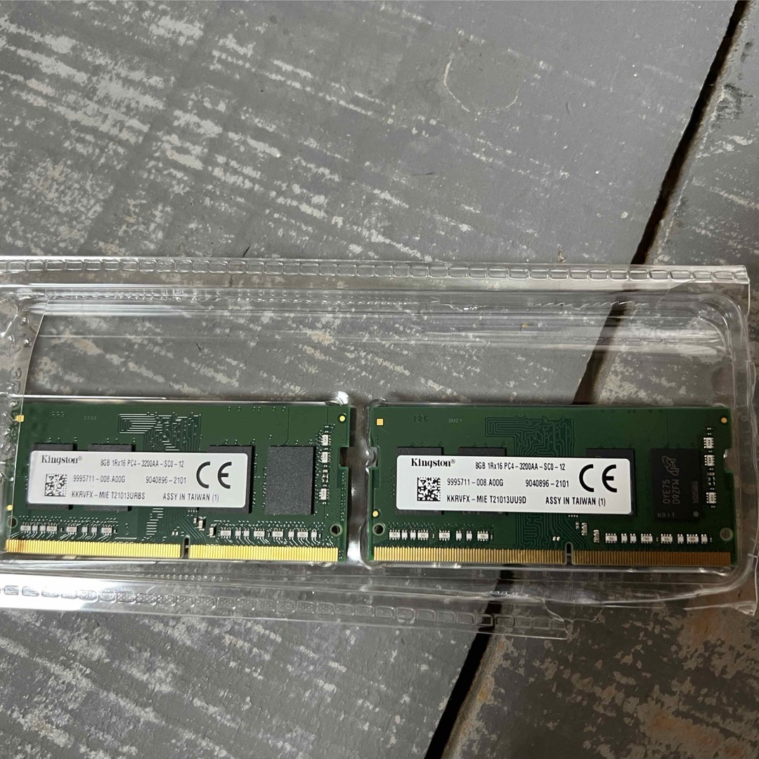 KINGSTON キングストン メモリ DDR4-3200 16GB 8GB×2