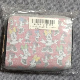 【新品】ミニーマウスダブルファスナー財布(財布)