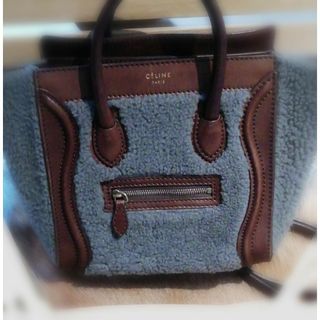 セリーヌ(celine)のCELINE　セリーヌ　ムートン　貴重　激レア　ラゲージ　ショルダー(ショルダーバッグ)