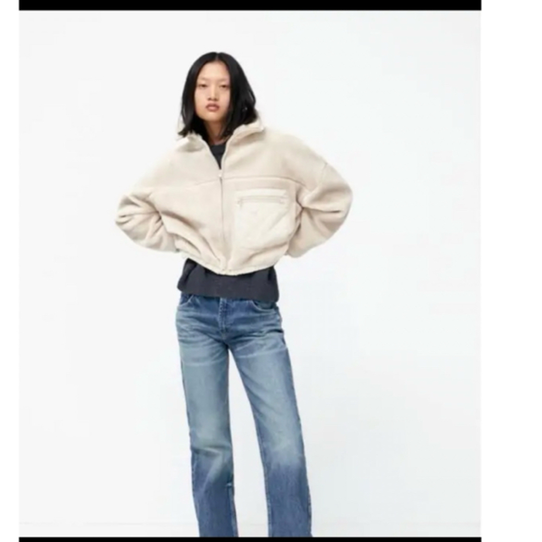 美品　ZARA ボアジャケット