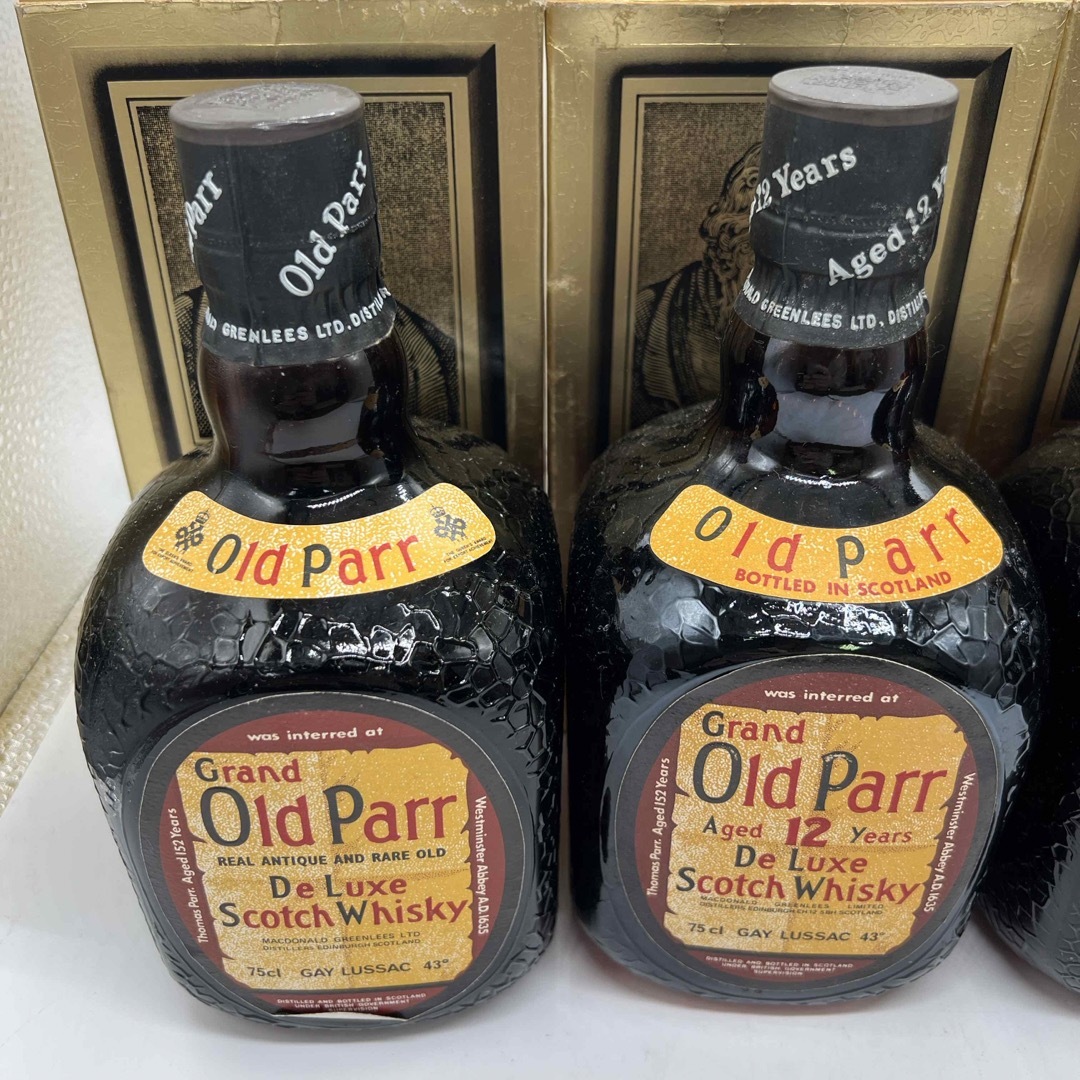 grand old parr ウィスキー　4本セット 古酒