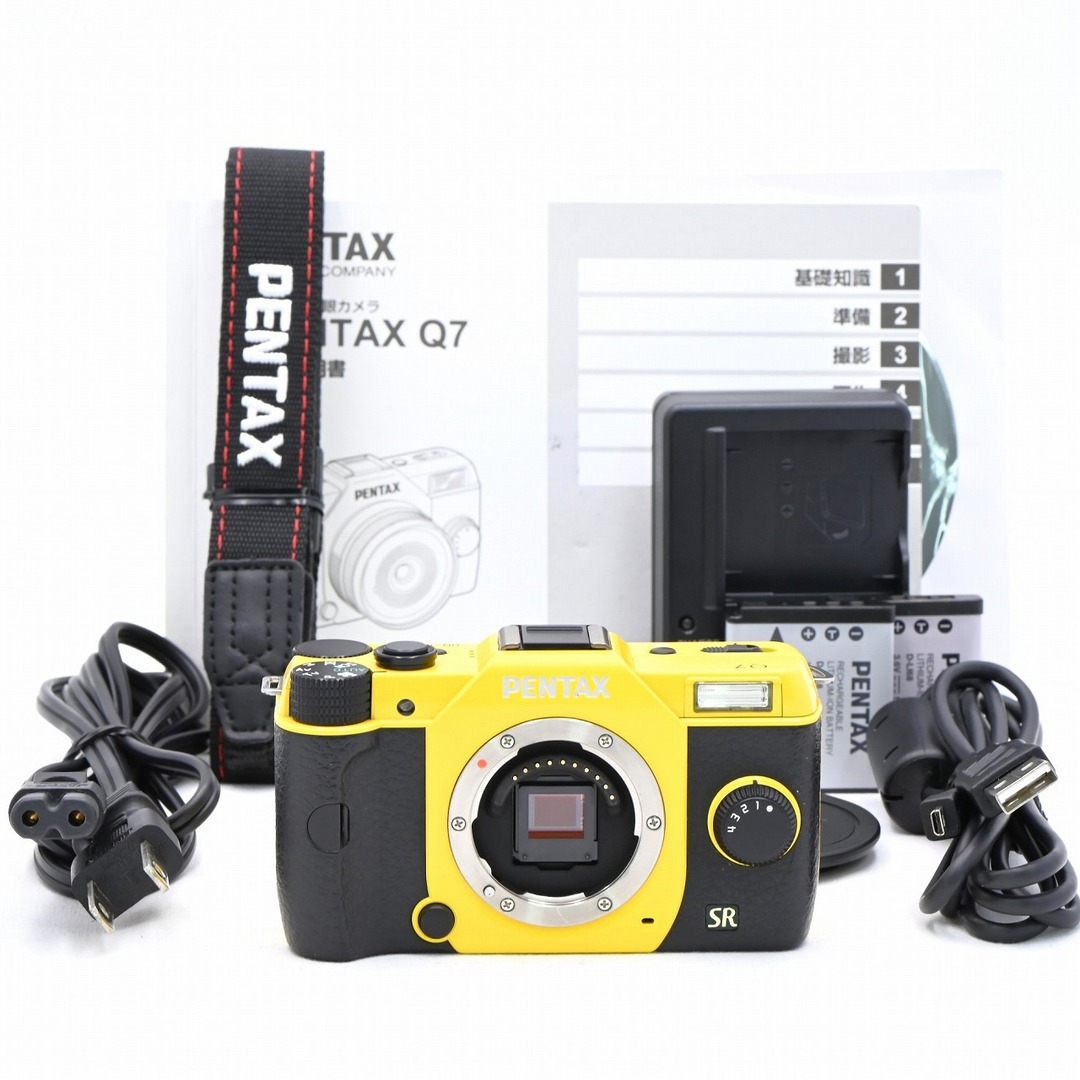 PENTAX Q7 ボディキット イエロー PENTAX Q7 ボディキット イエロー