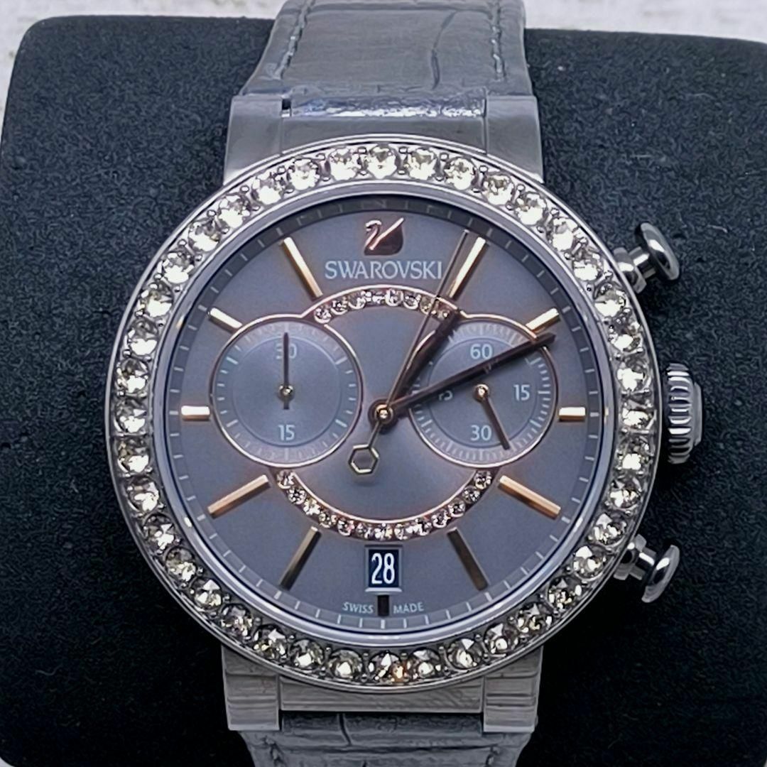 動作品　スワロフスキー　腕時計　メンズ　レディース　ダイヤモンド　定価15万円
