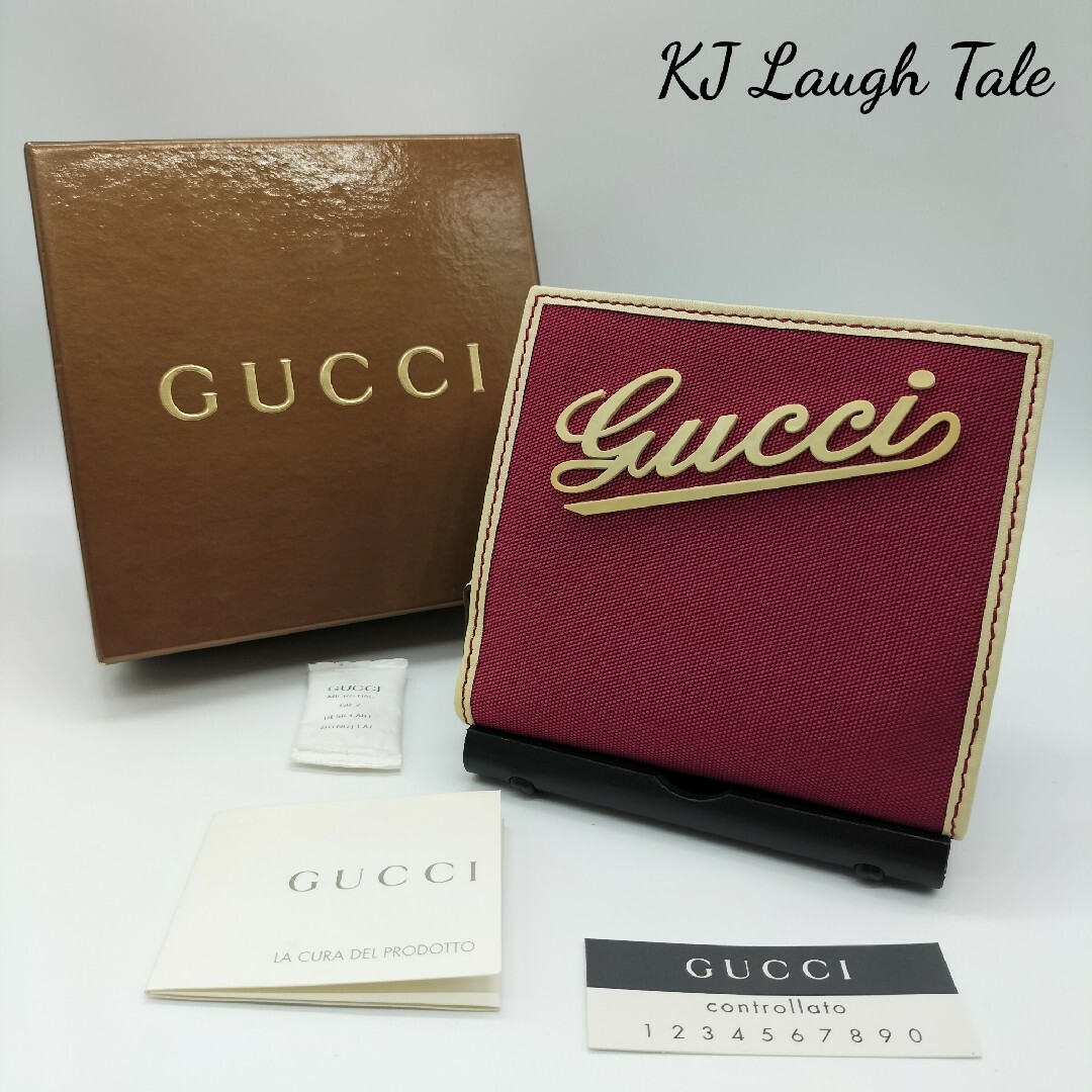 Gucci(グッチ)の美品☆グッチ 折り財布 クルーズ ベージュ レディースのファッション小物(財布)の商品写真