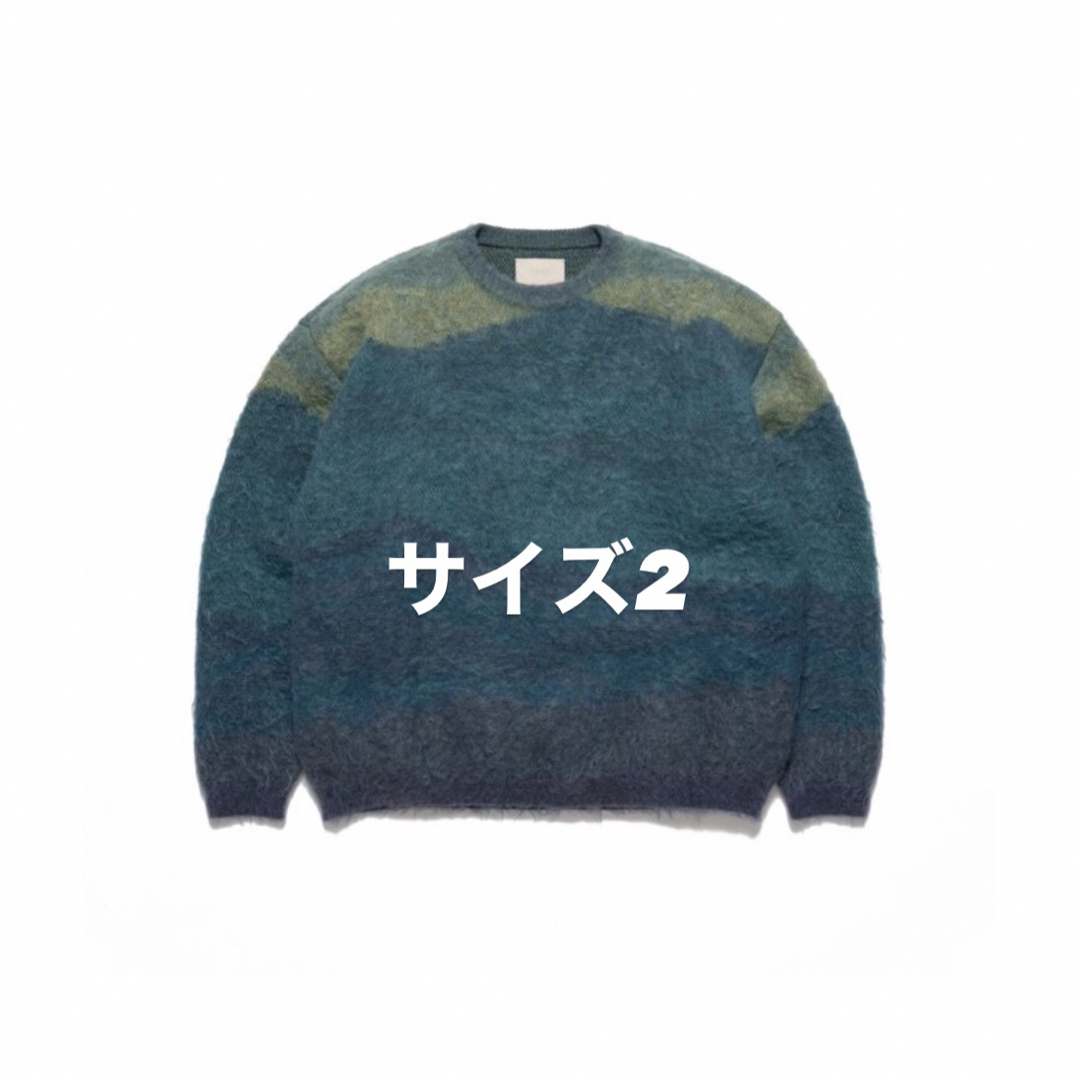 yoke 21aw モヘアニット　サイズ2