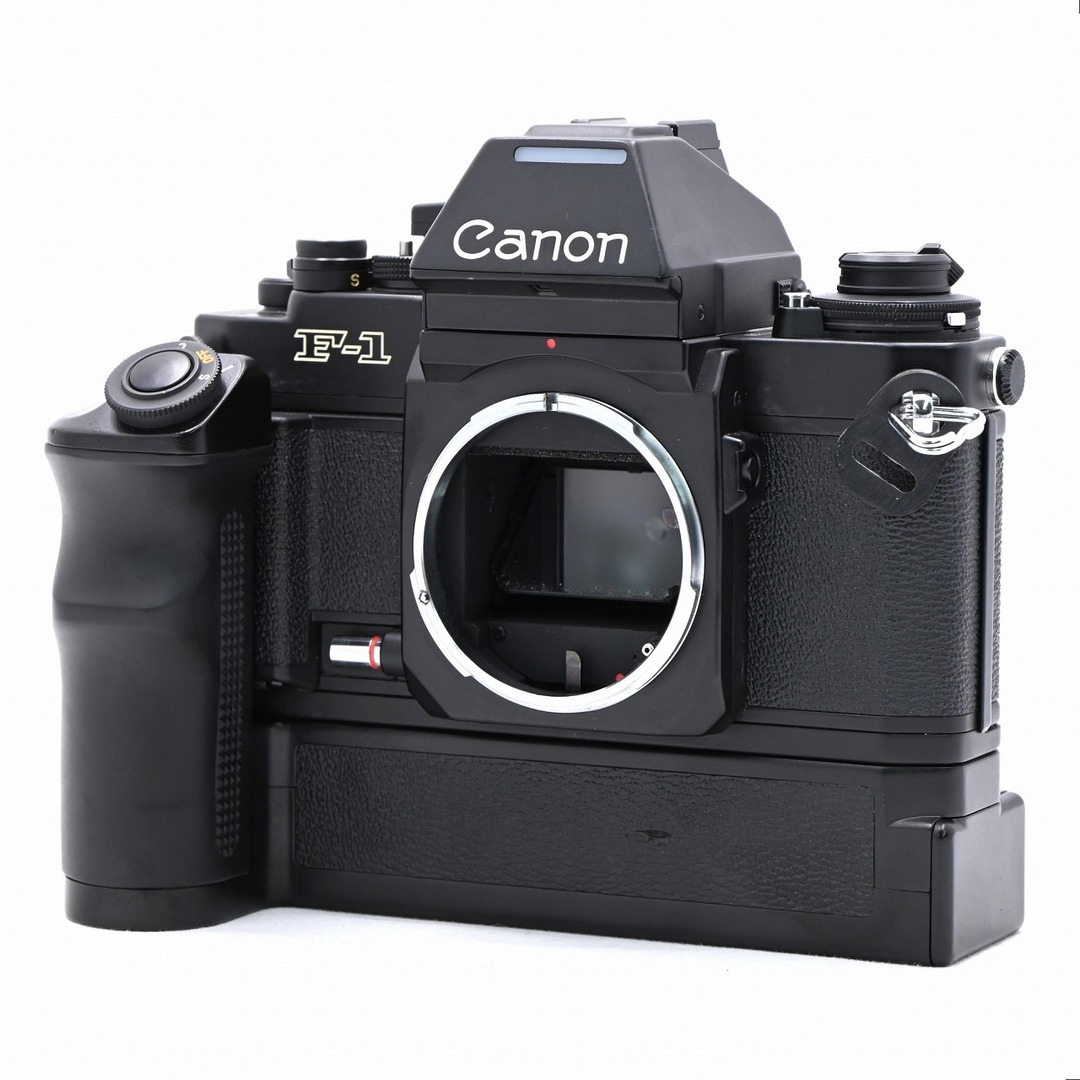 Canon(キヤノン)のCanon New F-1AE + AE Power Winder FN スマホ/家電/カメラのカメラ(フィルムカメラ)の商品写真