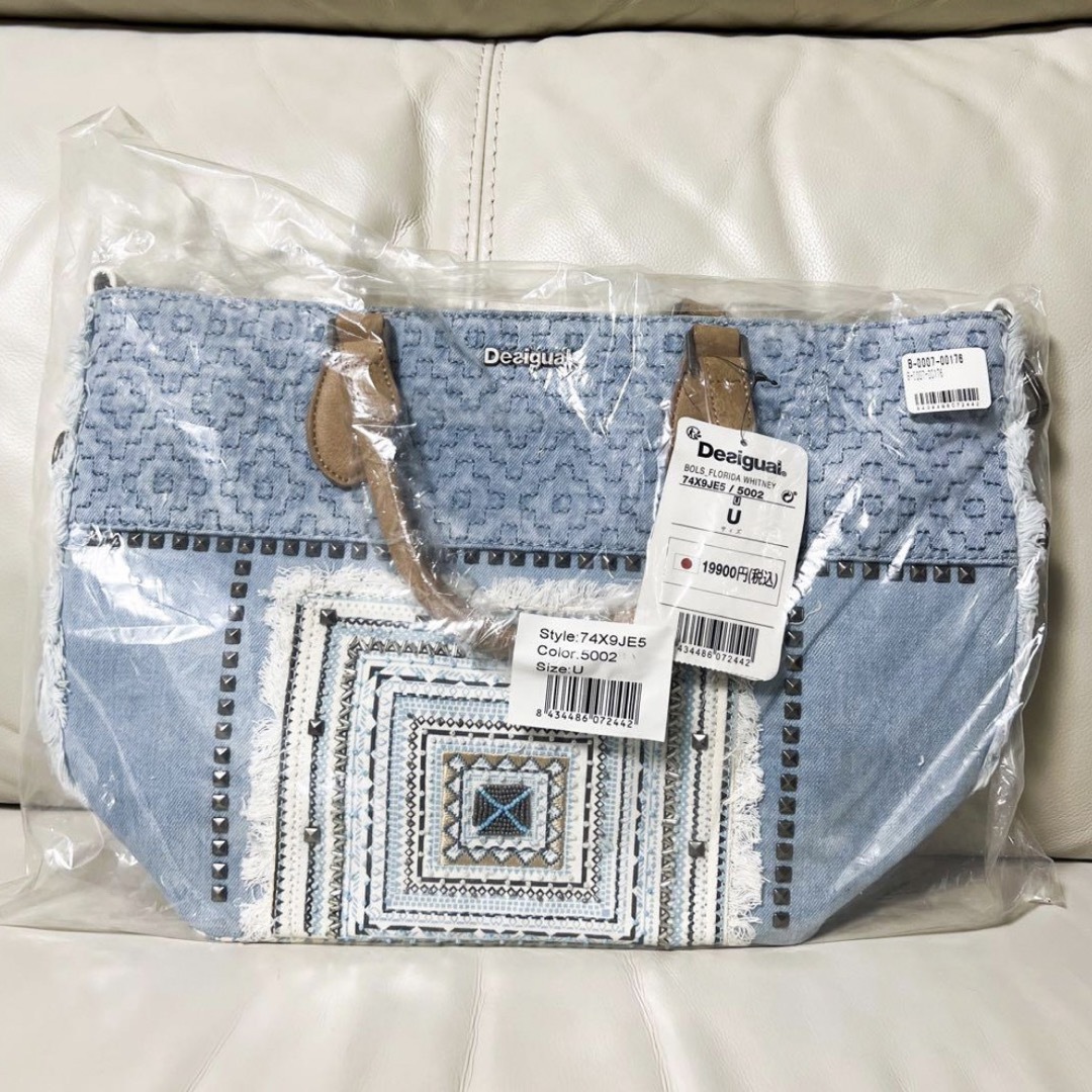 DESIGUAL - デシグアルDesigualショルダーバッグ ハンドバッグ デニム
