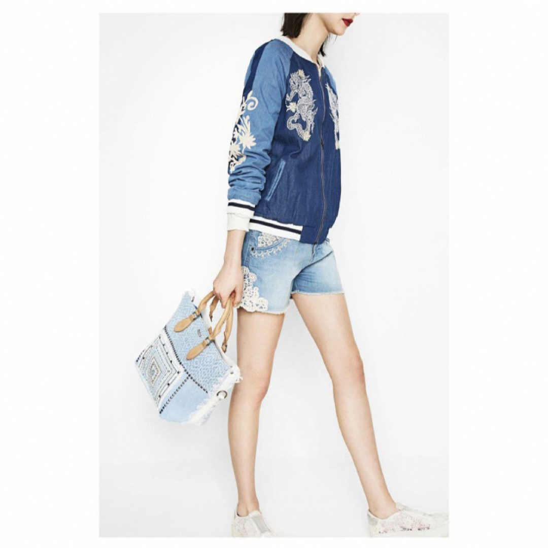 DESIGUAL - デシグアルDesigualショルダーバッグ ハンドバッグ デニム
