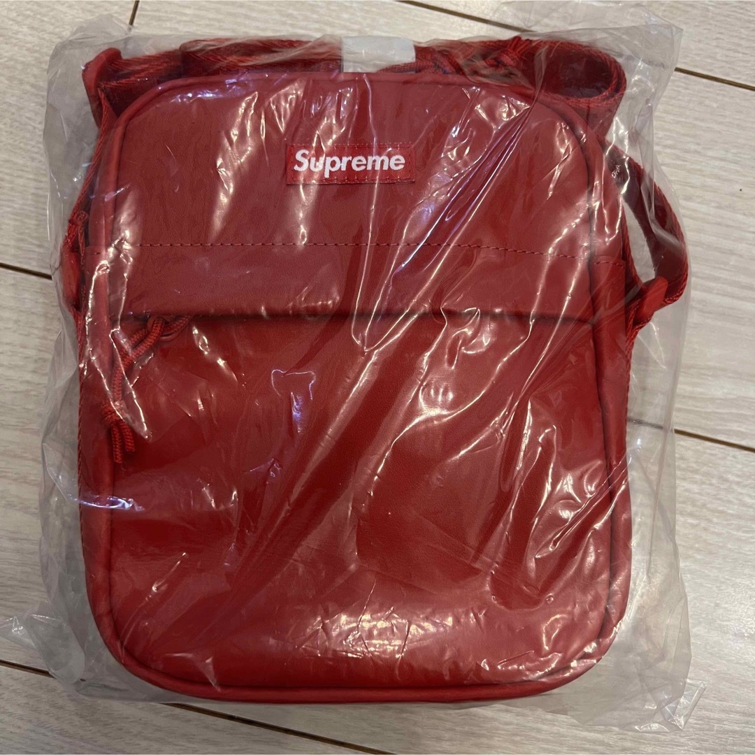 Supreme Leather Shoulder Bag