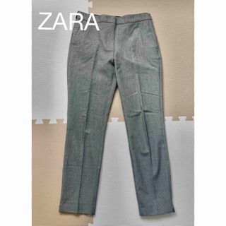 ザラ(ZARA)の最終値下！テーパードパンツ　グレー　ザラ(スラックス)