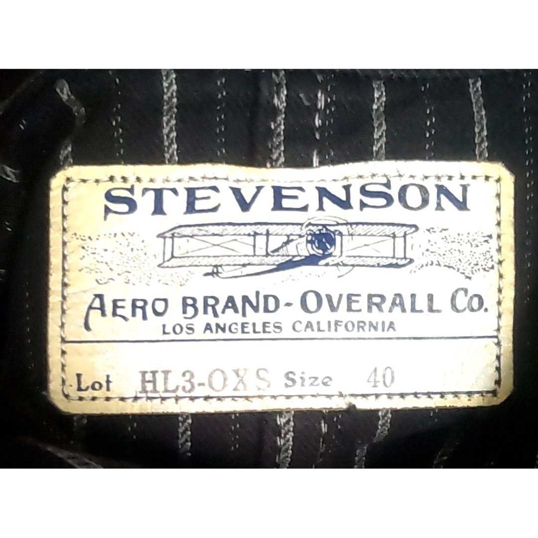 Stevenson OVERALL Hertland ストライプ カバーオール