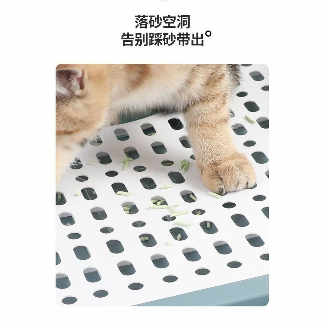 猫用トイレ　引き出しタイプ　グレー その他のペット用品(猫)の商品写真