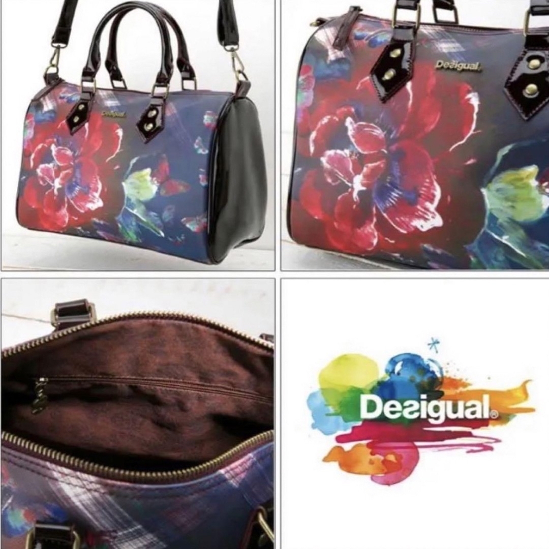 DESIGUAL(デシグアル)のデシグアル Desigual BOLS_BOWLING PAPILLON新品 レディースのバッグ(ハンドバッグ)の商品写真