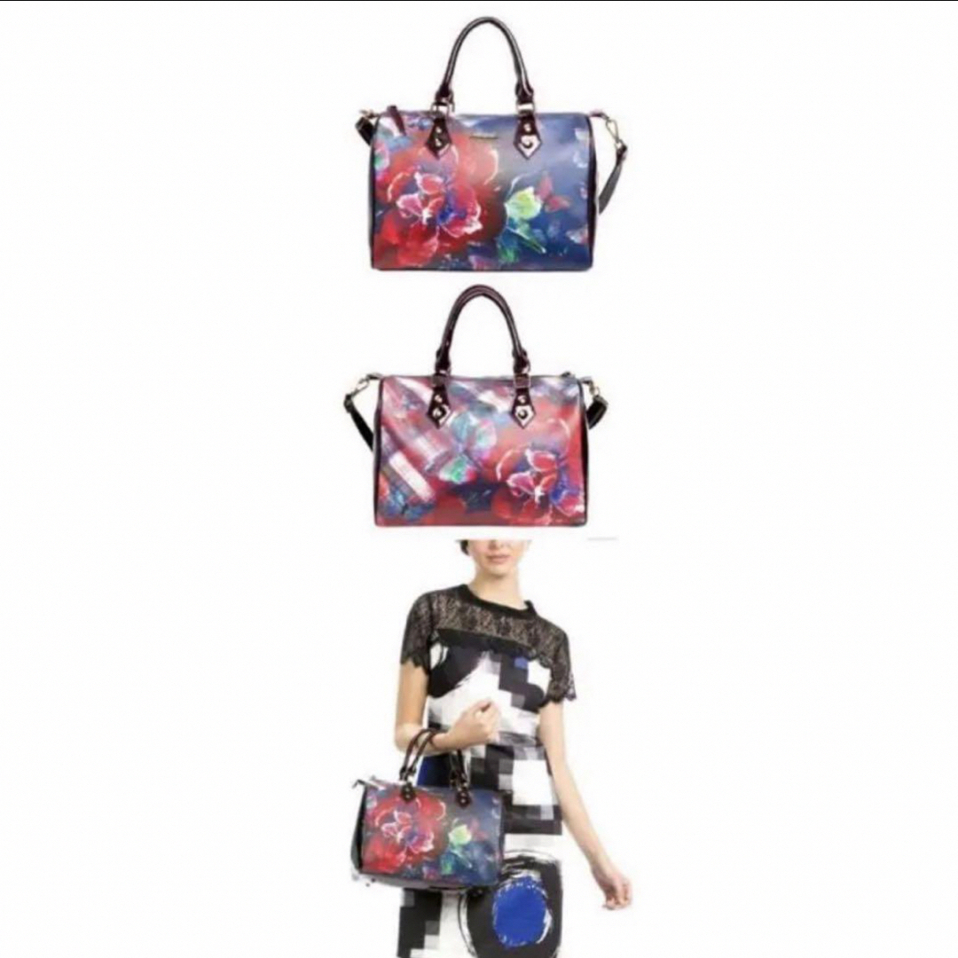 DESIGUAL(デシグアル)のデシグアル Desigual BOLS_BOWLING PAPILLON新品 レディースのバッグ(ハンドバッグ)の商品写真