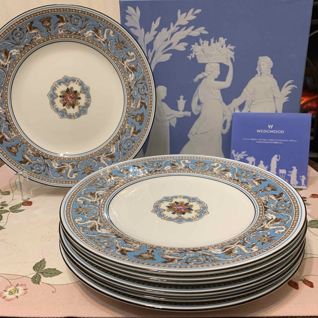 WEDGWOOD - ウェッジウッド フロレンティーン ターコイズ 20.5cm