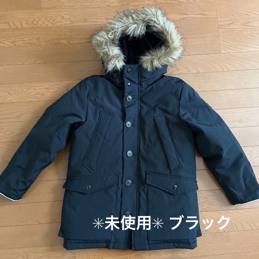 GAP Kids(ギャップキッズ)のGAP ダウン モッズコート 130 キッズ/ベビー/マタニティのキッズ服女の子用(90cm~)(コート)の商品写真