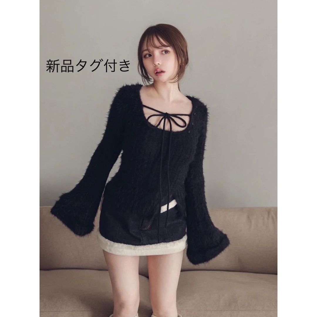 レディースandmary アンドマリー　Abbie fur tops