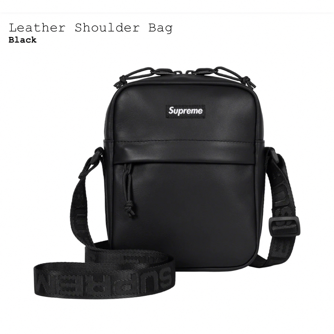 supreme leather ショルダーバッグバッグ