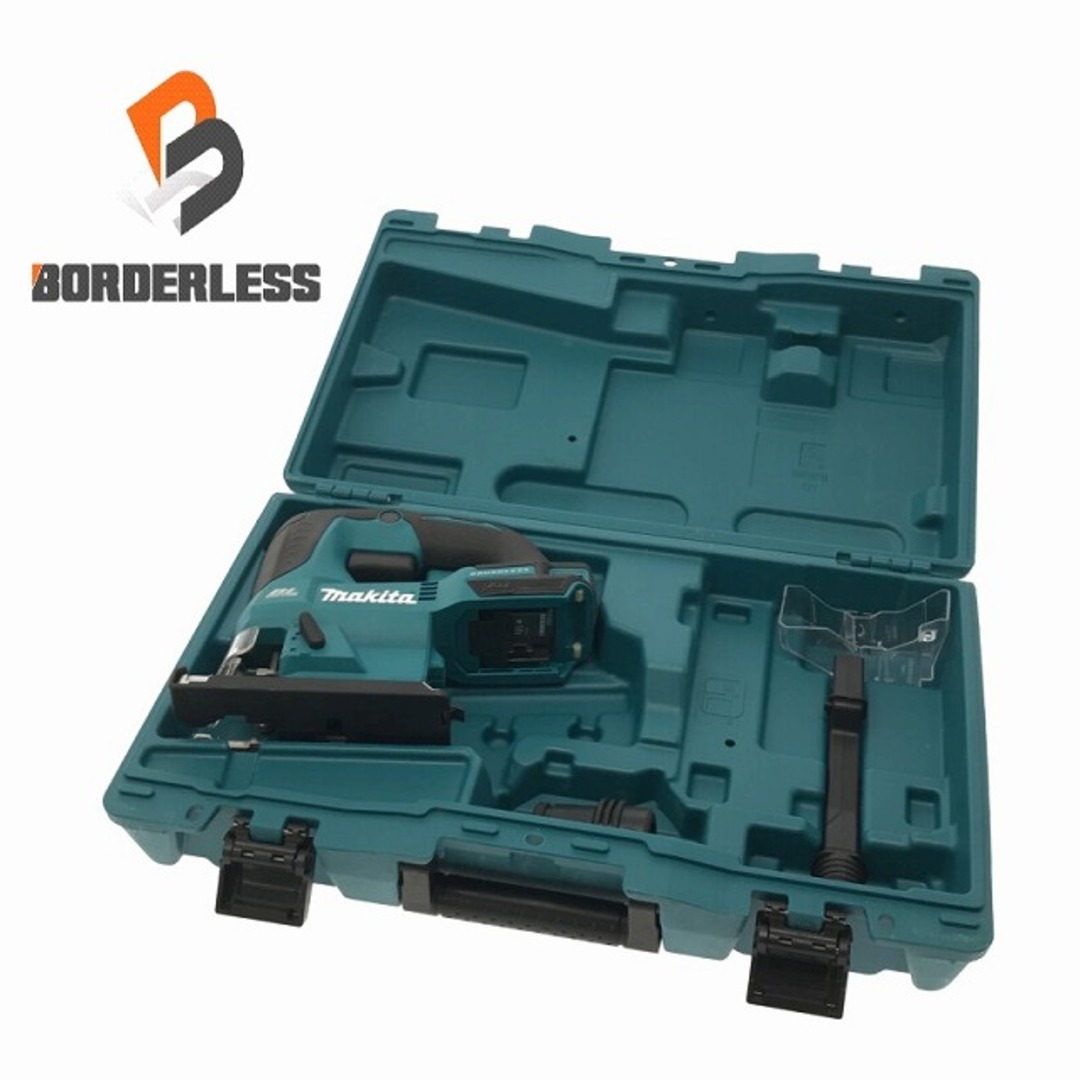 ☆中古品☆makita マキタ 18V 充電式ジグソー JV184D 本体+ ☆中古品☆makita マキタ 18V 充電式ジグソー JV184D 本体+