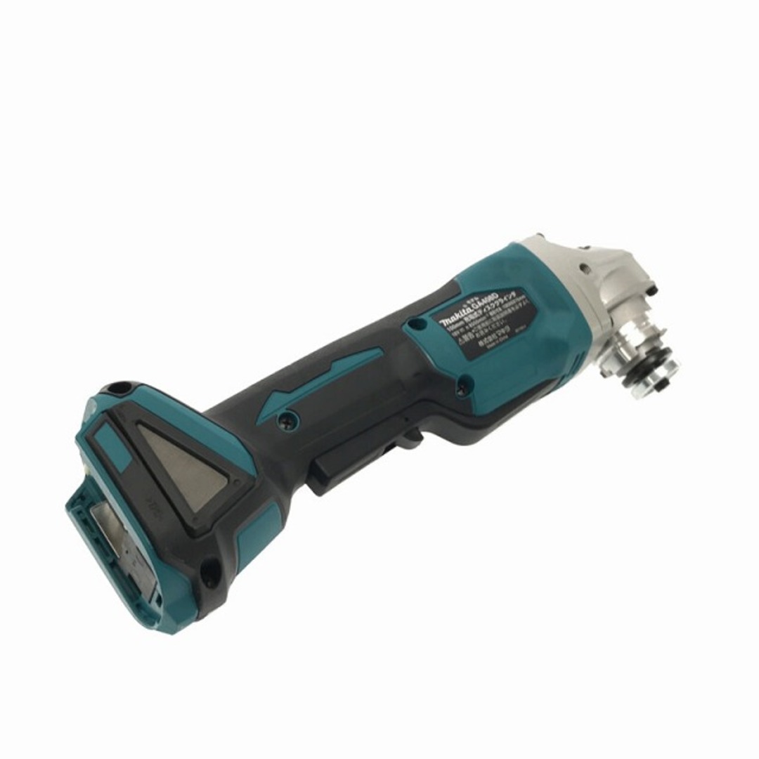 ☆未使用品☆makita マキタ 18V 100mm 充電式ディスクグラインダー GA408DRGX バッテリー2個(6.0Ah) 充電器 ケース付 コードレス 79210 5