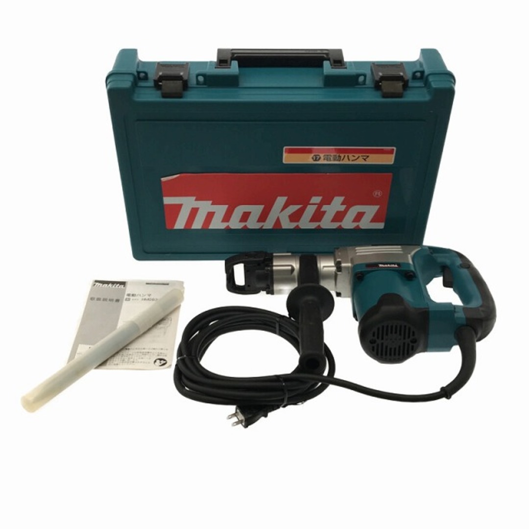 ☆美品☆makita マキタ 電動ハンマ HM0830 ハツリ チッパー コンクリートブレーカー 79604