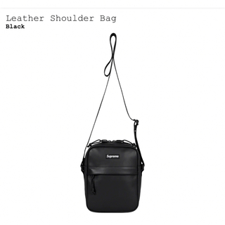 シュプリーム(Supreme)のsupreme leather shoulder bag ショルダーバッグ(ショルダーバッグ)