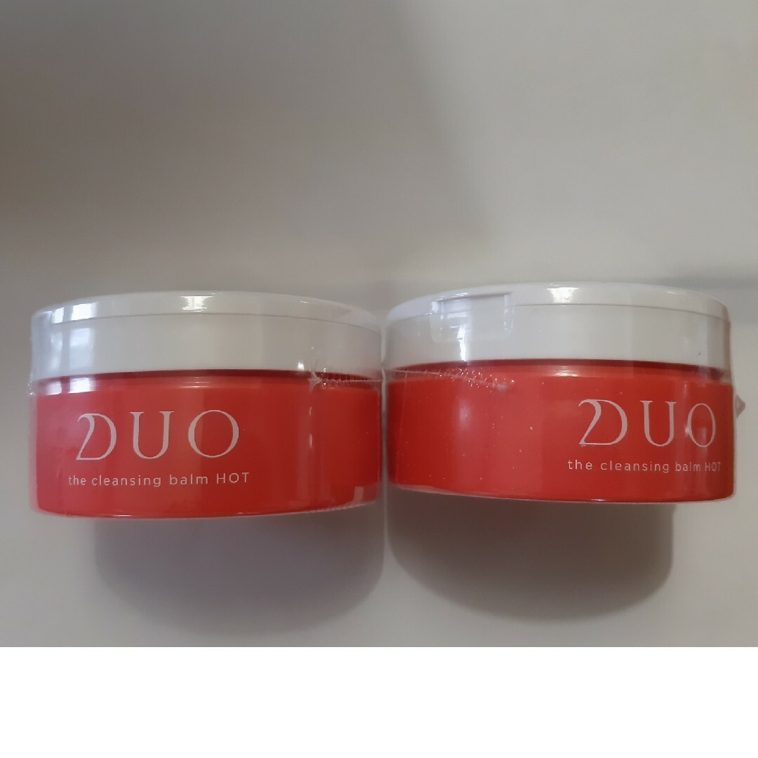 DUO(デュオ)の【新品×2】DUO ザ クレンジングバーム　ホットa 90g×2個セット コスメ/美容のスキンケア/基礎化粧品(クレンジング/メイク落とし)の商品写真