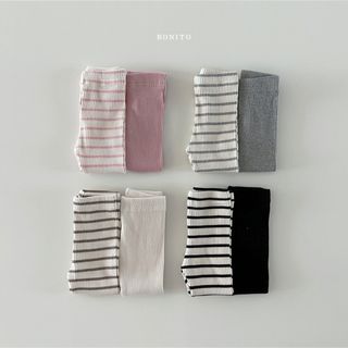 新品未使用 韓国子供服 BONITO 1＋1 leggings リブレギンス (パンツ)