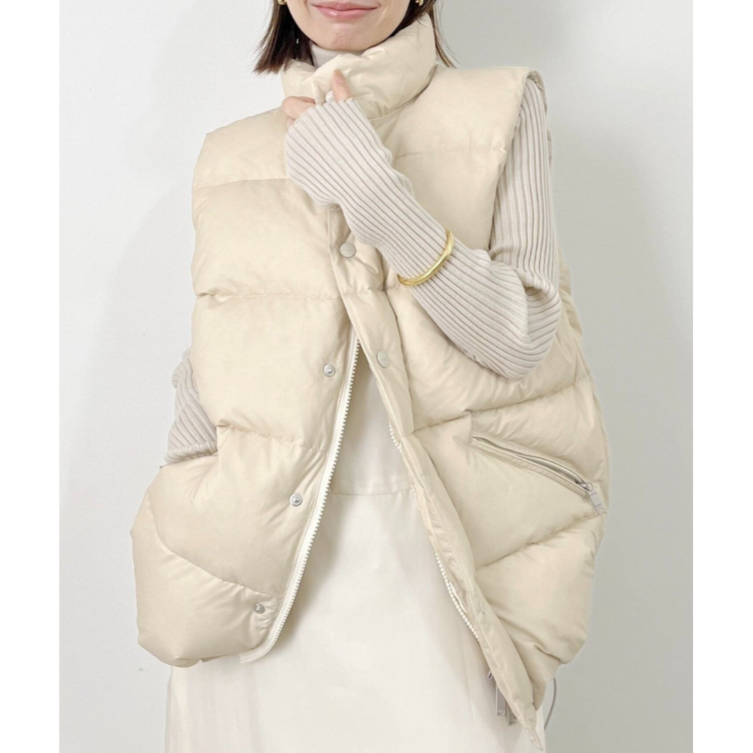 L'Appartement DEUXIEME CLASSE - アパルトモン/シュタンバウム DOWN VEST/ダウンベスト 白