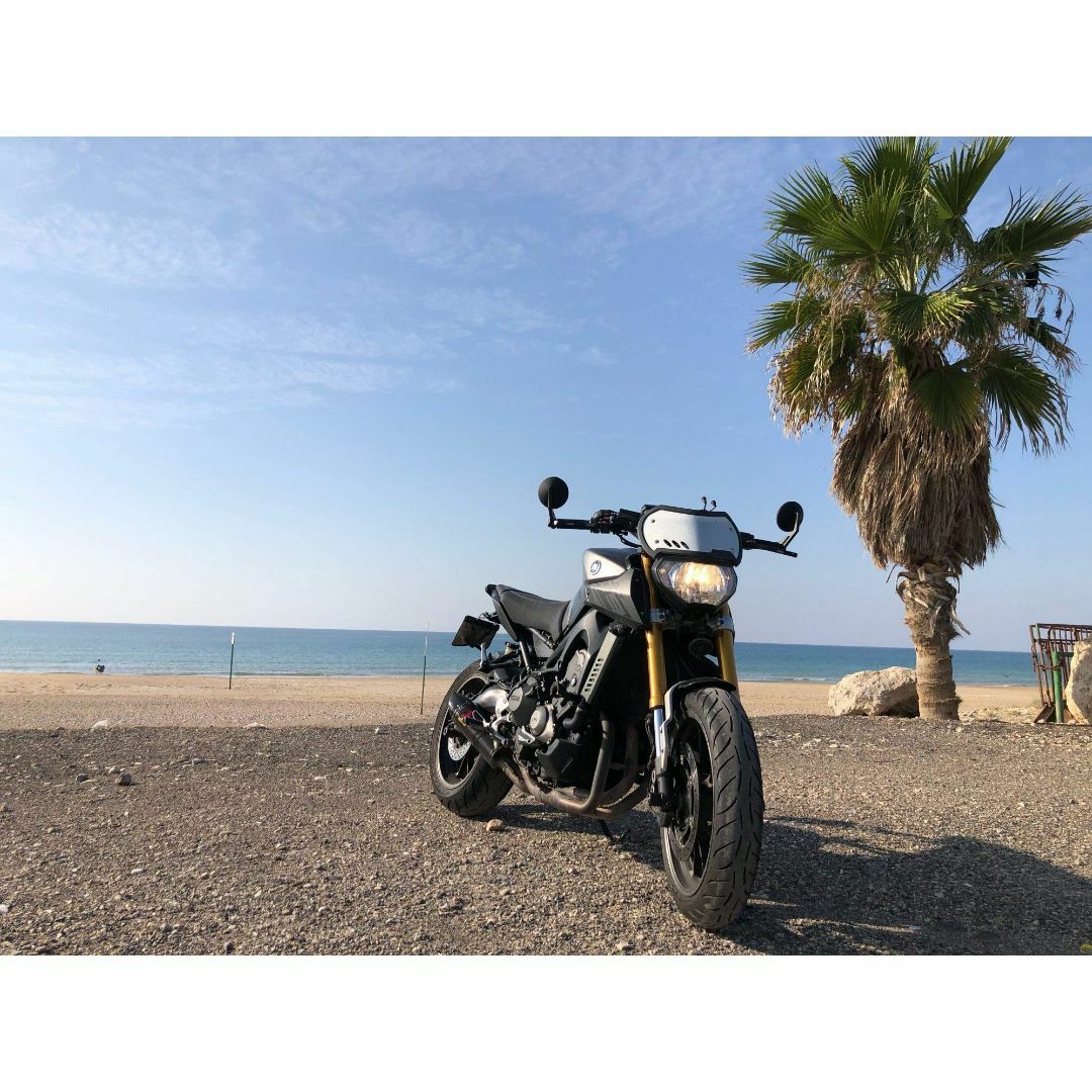 【サイズ:丸型】KEMIMOTO バーエンドミラー オートバイミラー バイク用 6