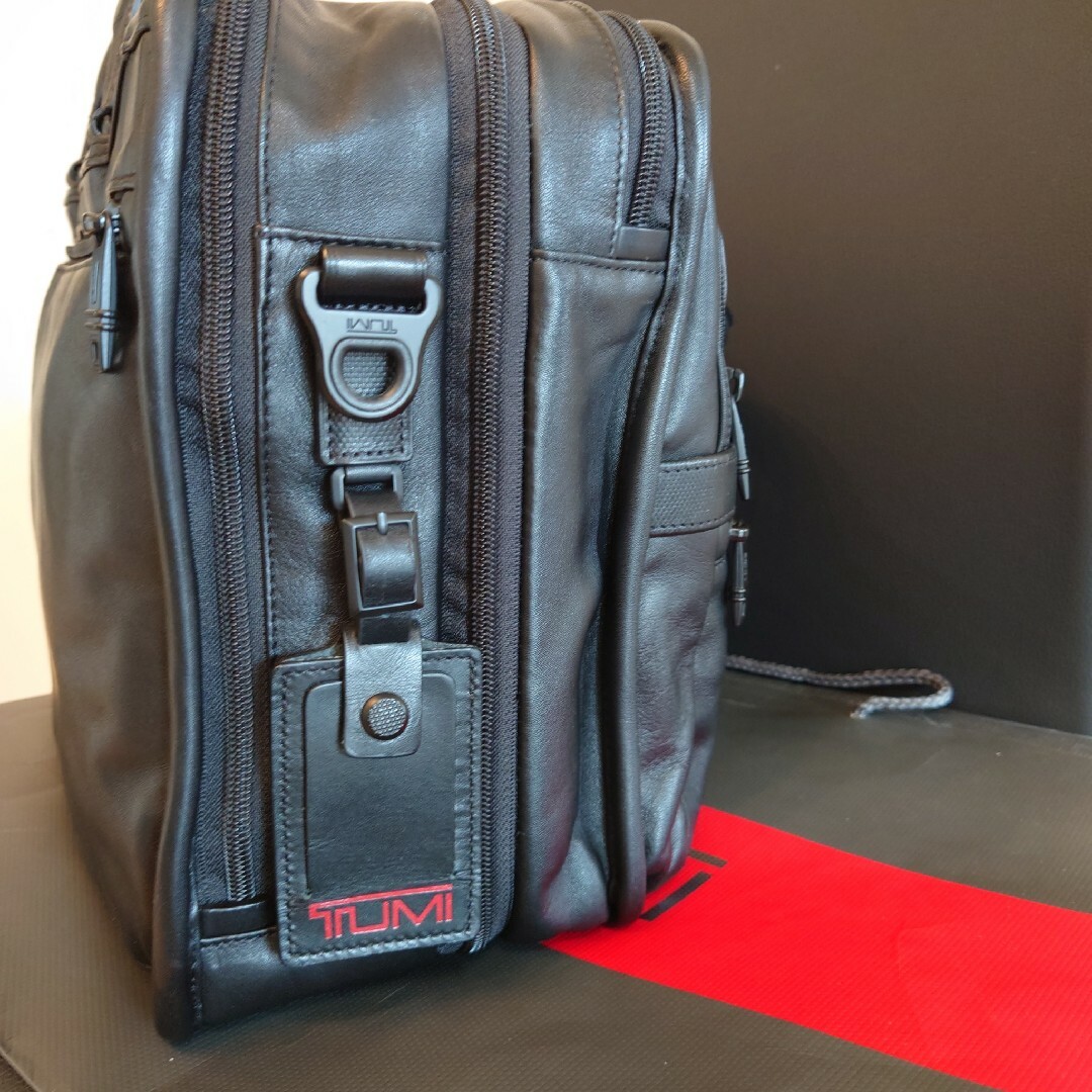 【美品】TUMI96141D2 エクスパンダブル オールレザー ブリーフ 3